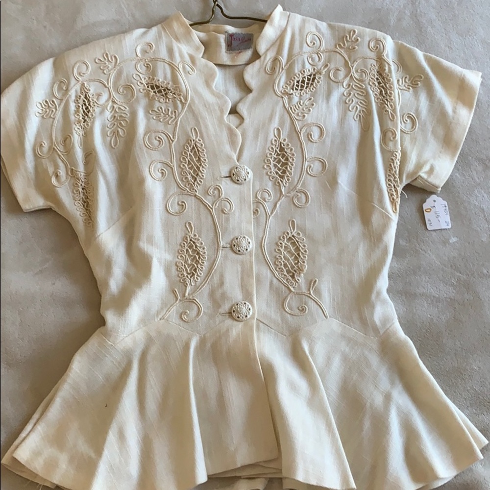 1940s Vintage Top and Skirt